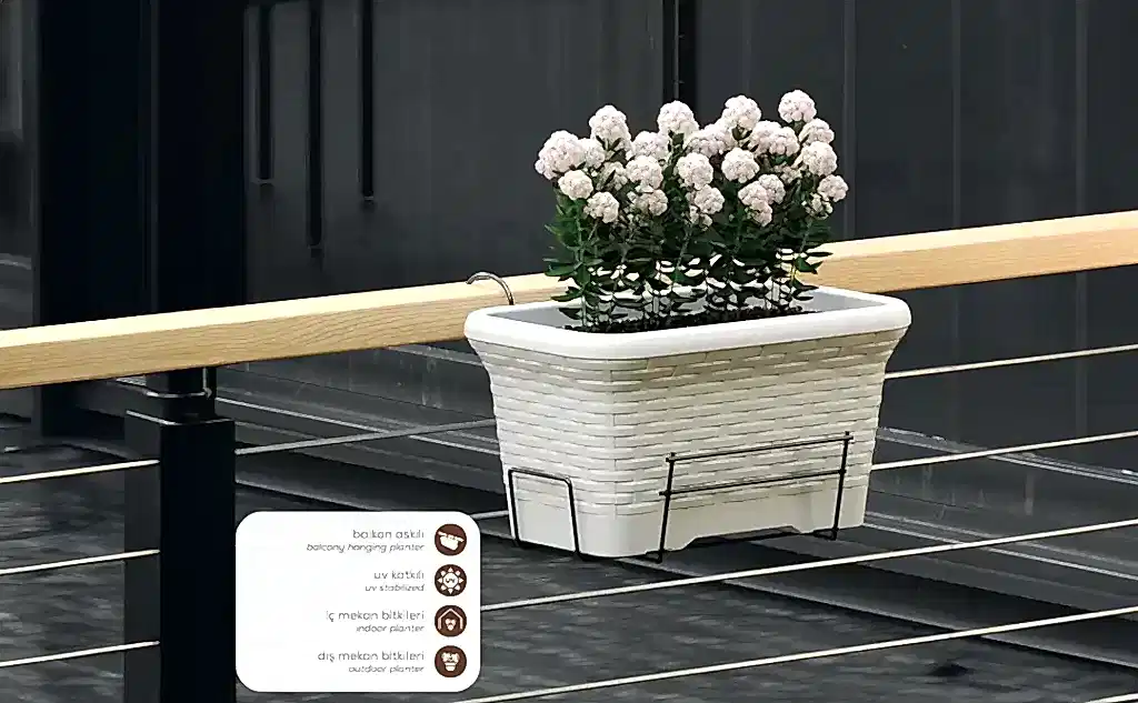 Balkon Saksılarında Materyal Seçimi