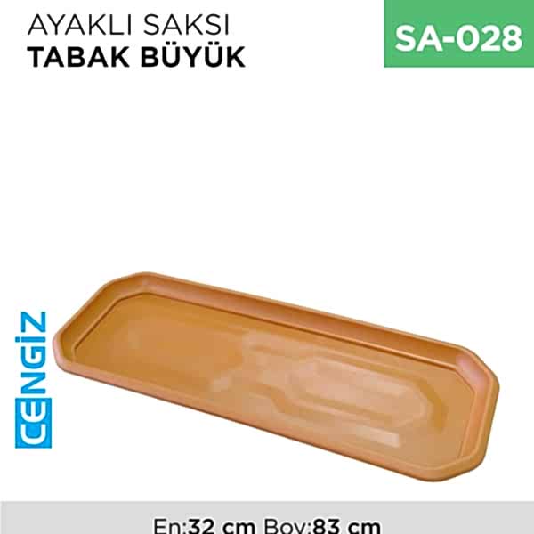 AYAKLI SAKSI BÜYÜK TABAK (521)