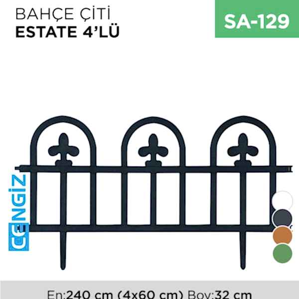 BAHÇE ÇİTİ ESTATE 4LÜ (5992)