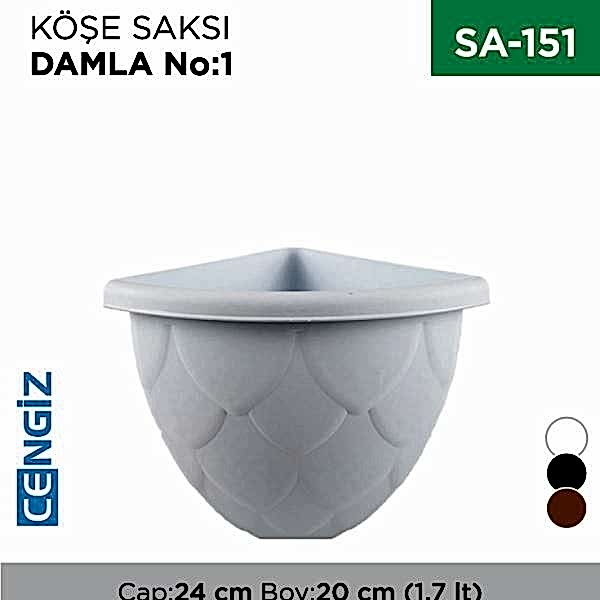 KÖŞE SAKSI DAMLA NO:1 (1.7 LT)