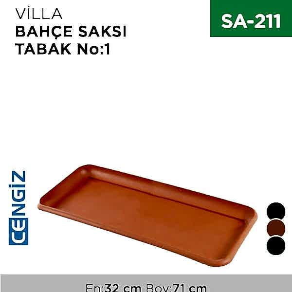 VİLLA BAHÇE SAKSI TABAK NO:1