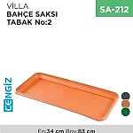 VİLLA BAHÇE SAKSI TABAK NO:2