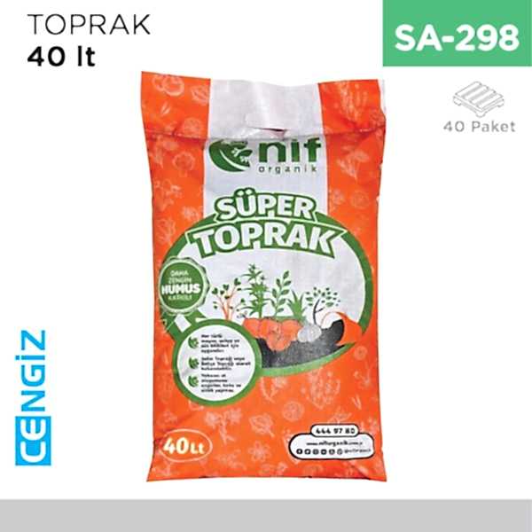 NİF SÜPER TOPRAK 40 LT