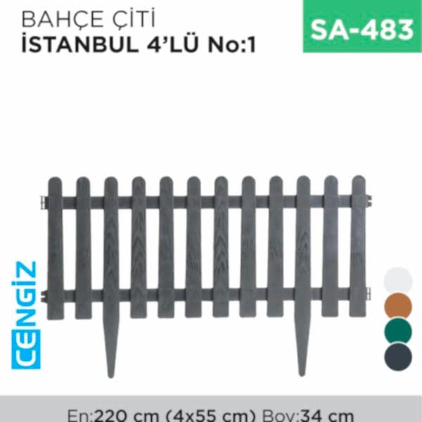 BAHÇE ÇİTİ İSTANBUL NO:1 4LÜ (İBÇ1)