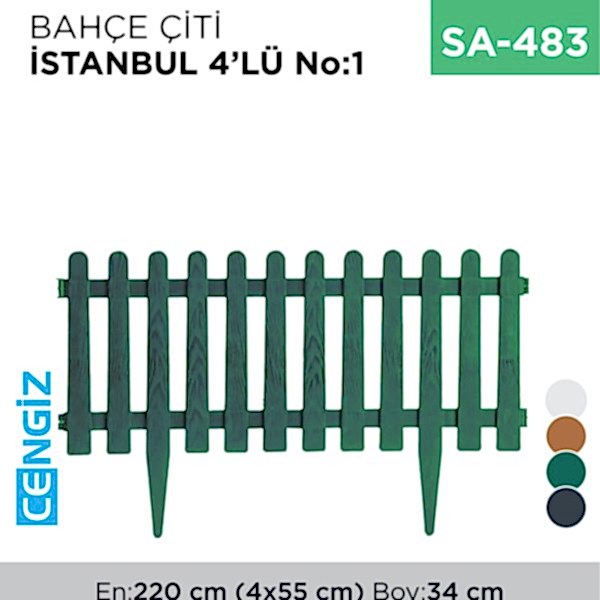 BAHÇE ÇİTİ İSTANBUL NO:1 4LÜ (İBÇ1)
