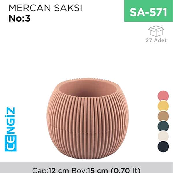 MERCAN SAKSI NO:3 (0.7 LT) (KRS-363)