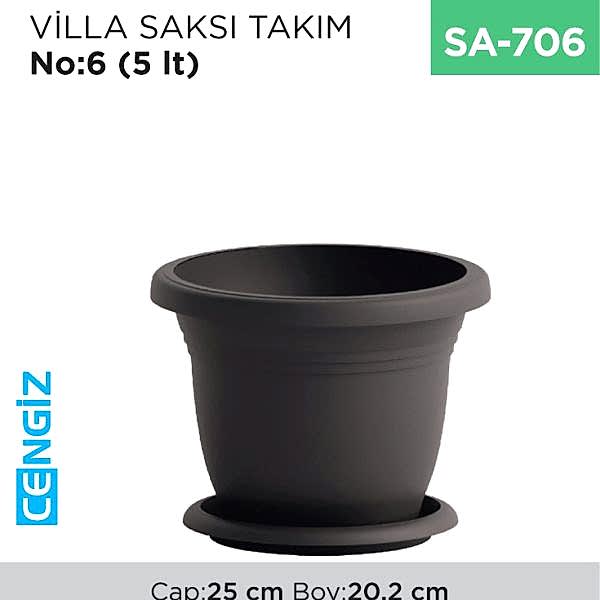 VİLLA SAKSI TAKIM NO:6  (5 LT) (V506)