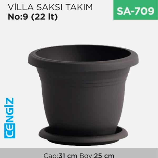 VİLLA SAKSI TAKIM NO:9  (22 LT) (V509)