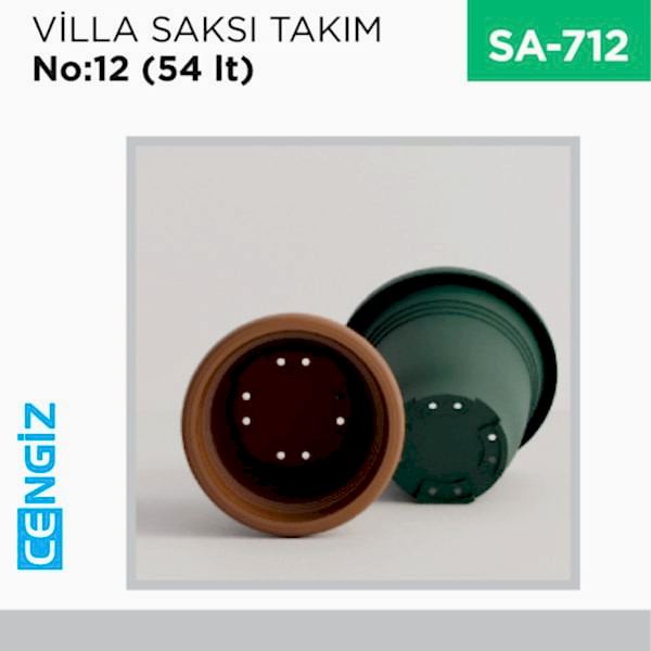 VİLLA SAKSI NO:12 (54 LT) (V512)