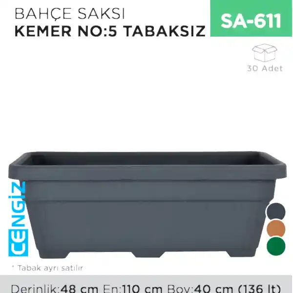 BAHÇE SAKSI KEMER NO:5(TABAKSIZ)(KBT0502102&amp;3)