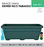 BAHÇE SAKSI KEMER NO:5(TABAKSIZ)(KBT0502102&amp;3)